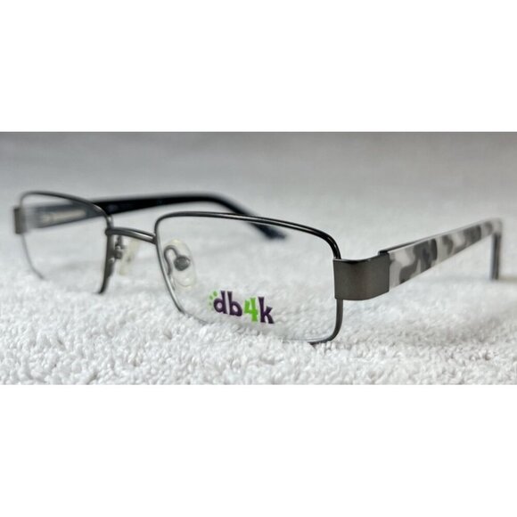 DB4K Other - NEW DB4K | EUROPA CAMO C1 BLACK & GRAY CAMO KIDS EYEGLASSES FRAMES 46-16-120